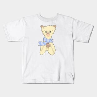 No Drama Winter Llama Kids T-Shirt